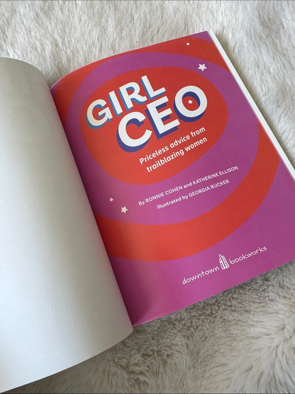 Girl CEO Illustrated Book - Blue & Teal Cover